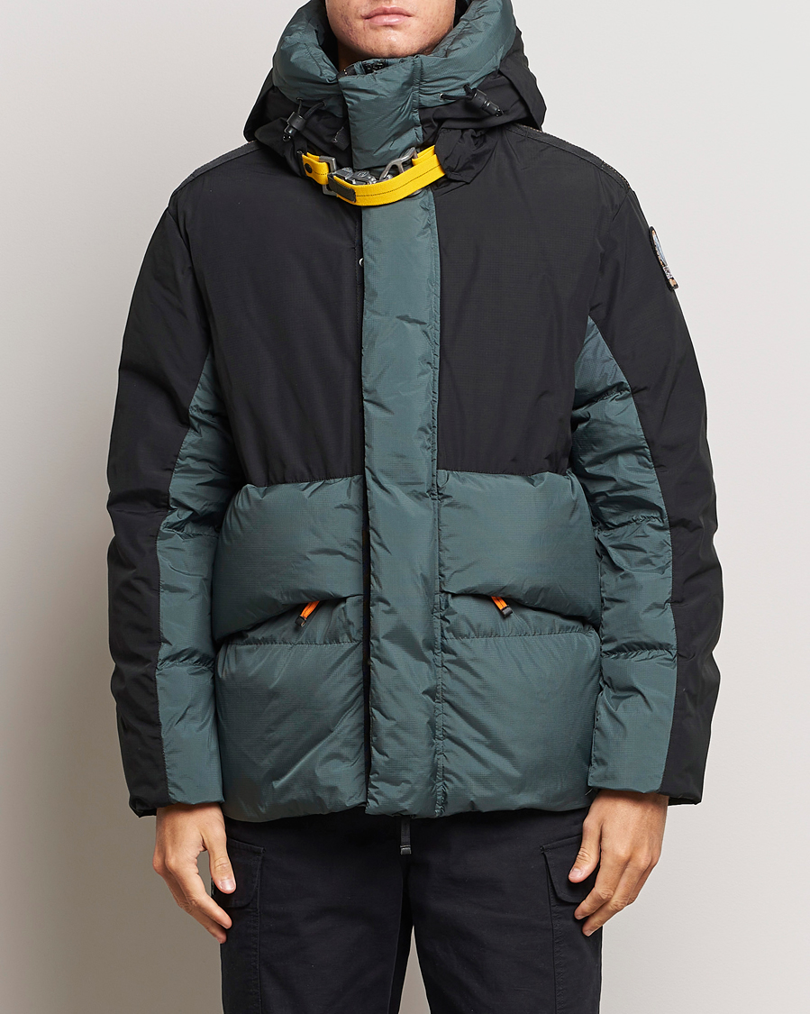Hombres | Abrigos y chaquetas | Parajumpers | Ronin Foul Weather Down Parka Black/Green Gables