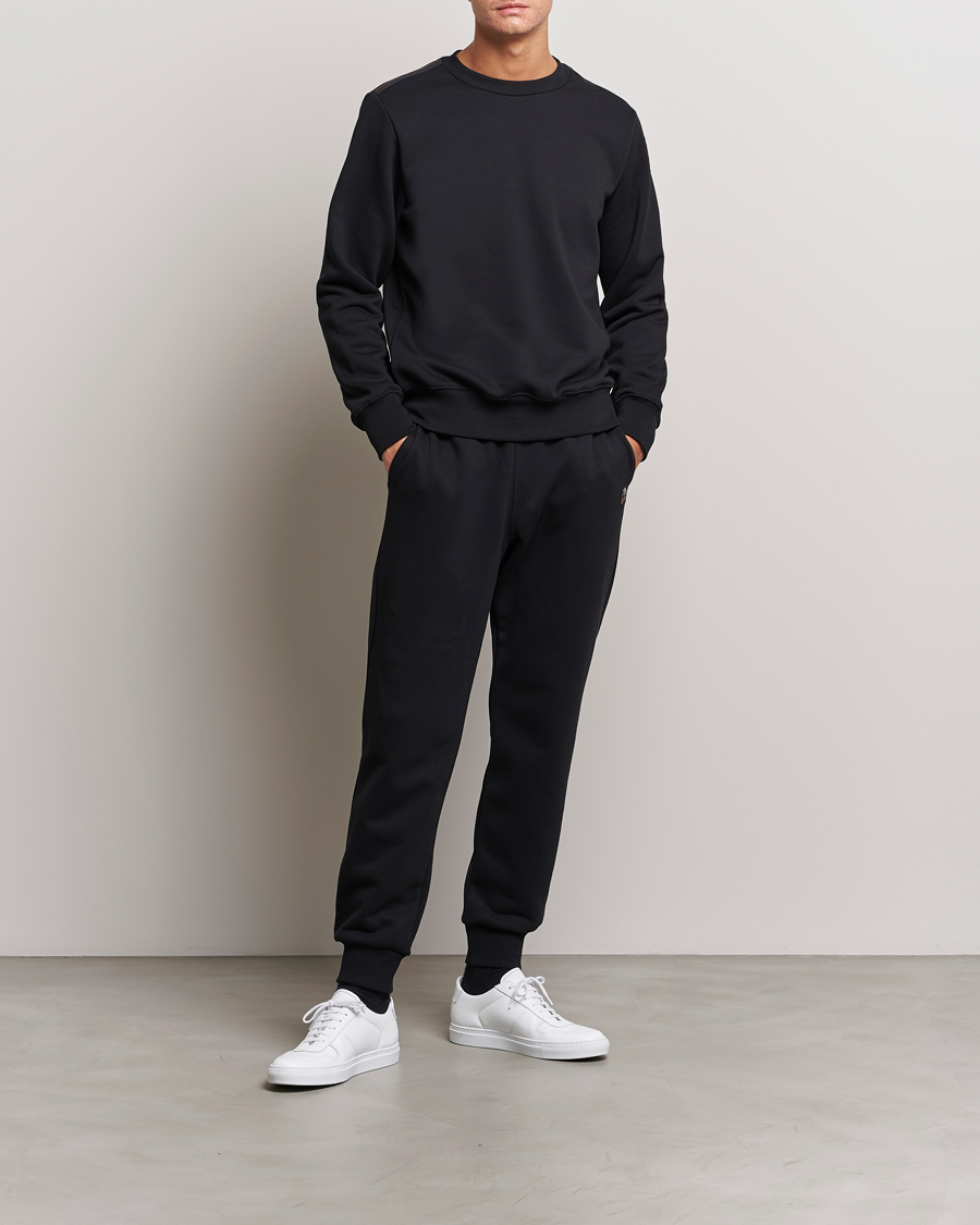 Hombres | Jerséis y prendas de punto | Parajumpers | K2 Super Easy Crew Neck Sweatshirt Black