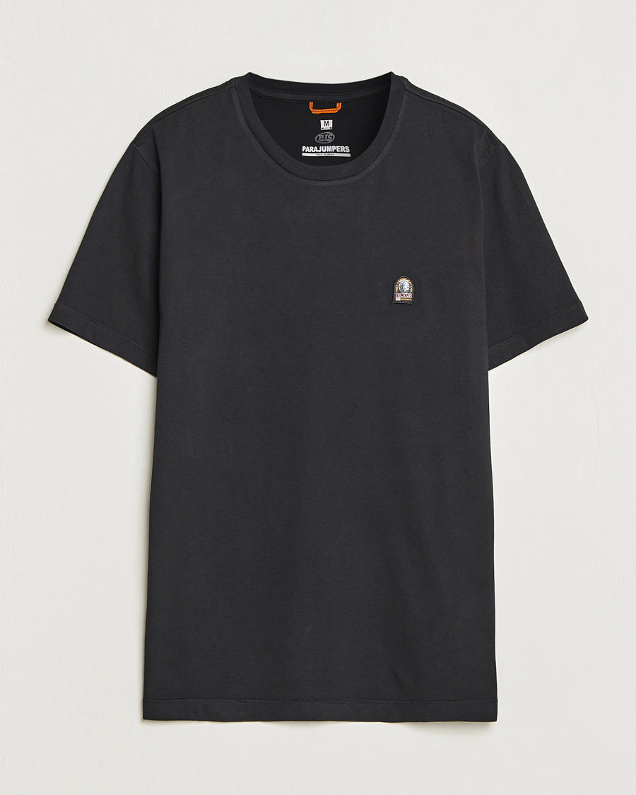 Hombres | Camisetas | Parajumpers | Patch Crew Neck T-Shirt Black