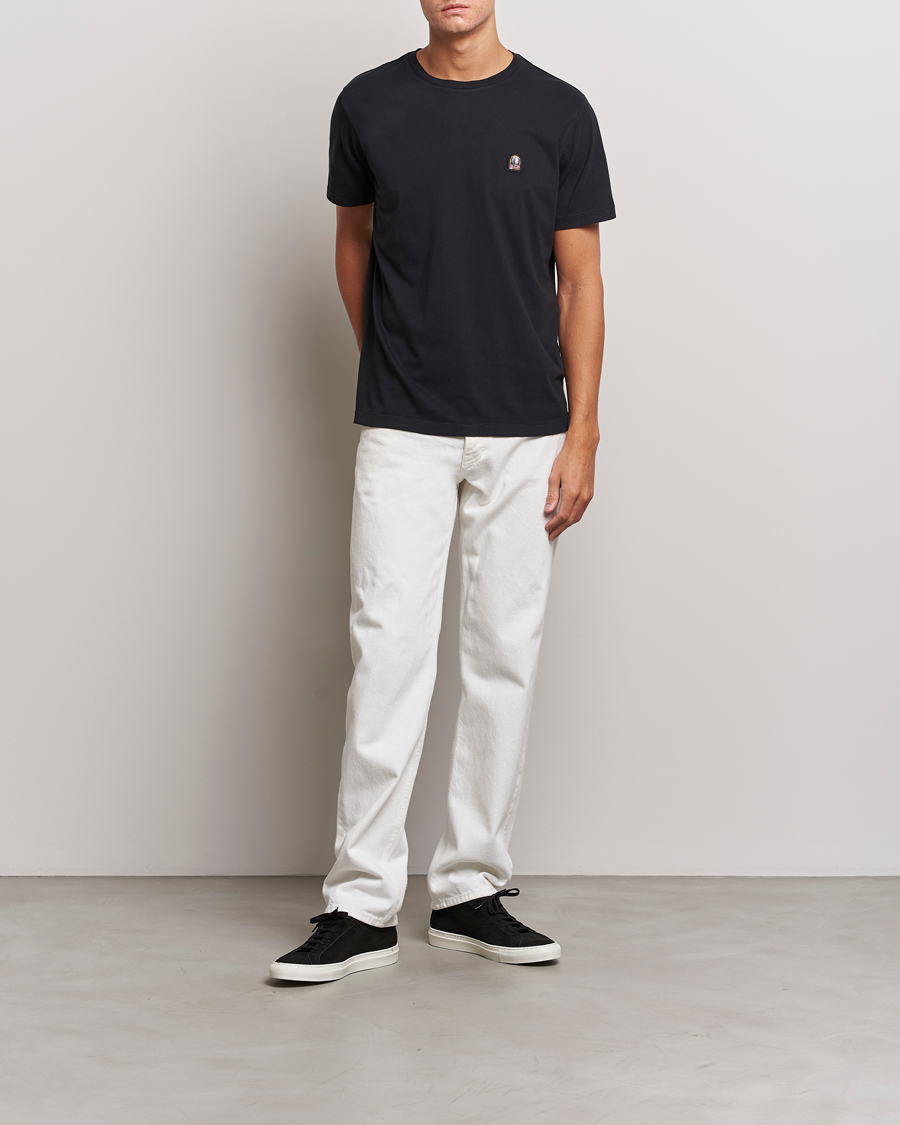 Hombres | Camisetas | Parajumpers | Patch Crew Neck T-Shirt Black