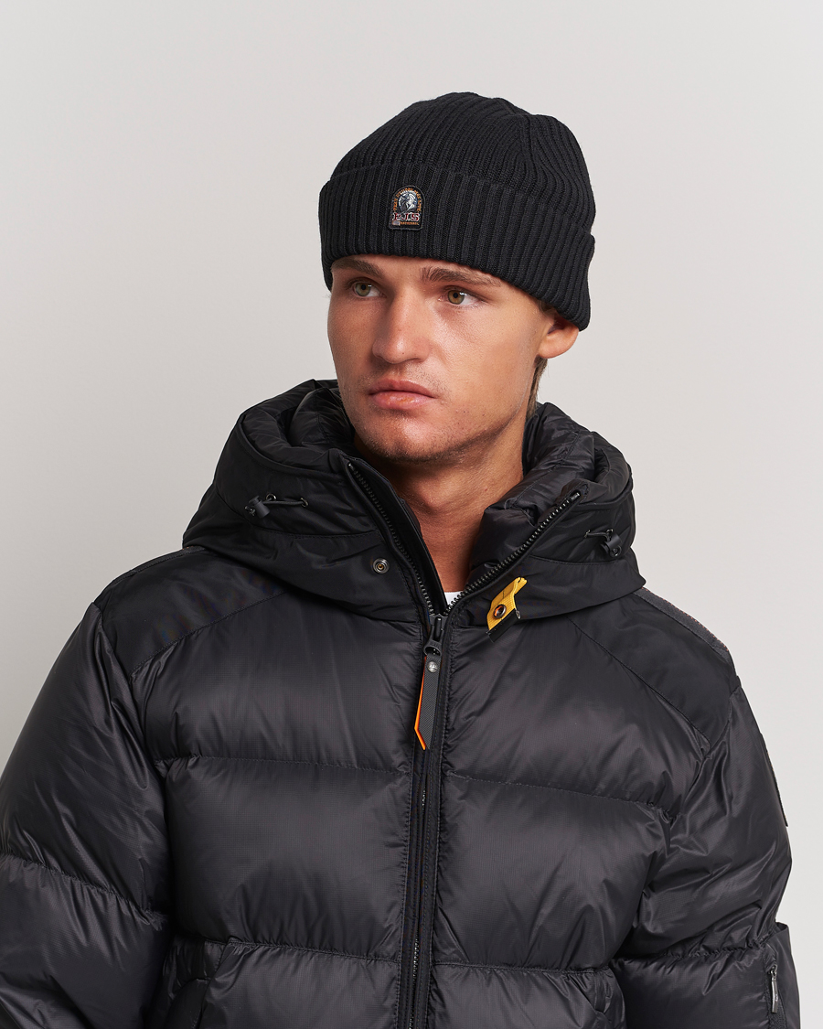 Hombres | Gorros | Parajumpers | Ribbed Hat Black