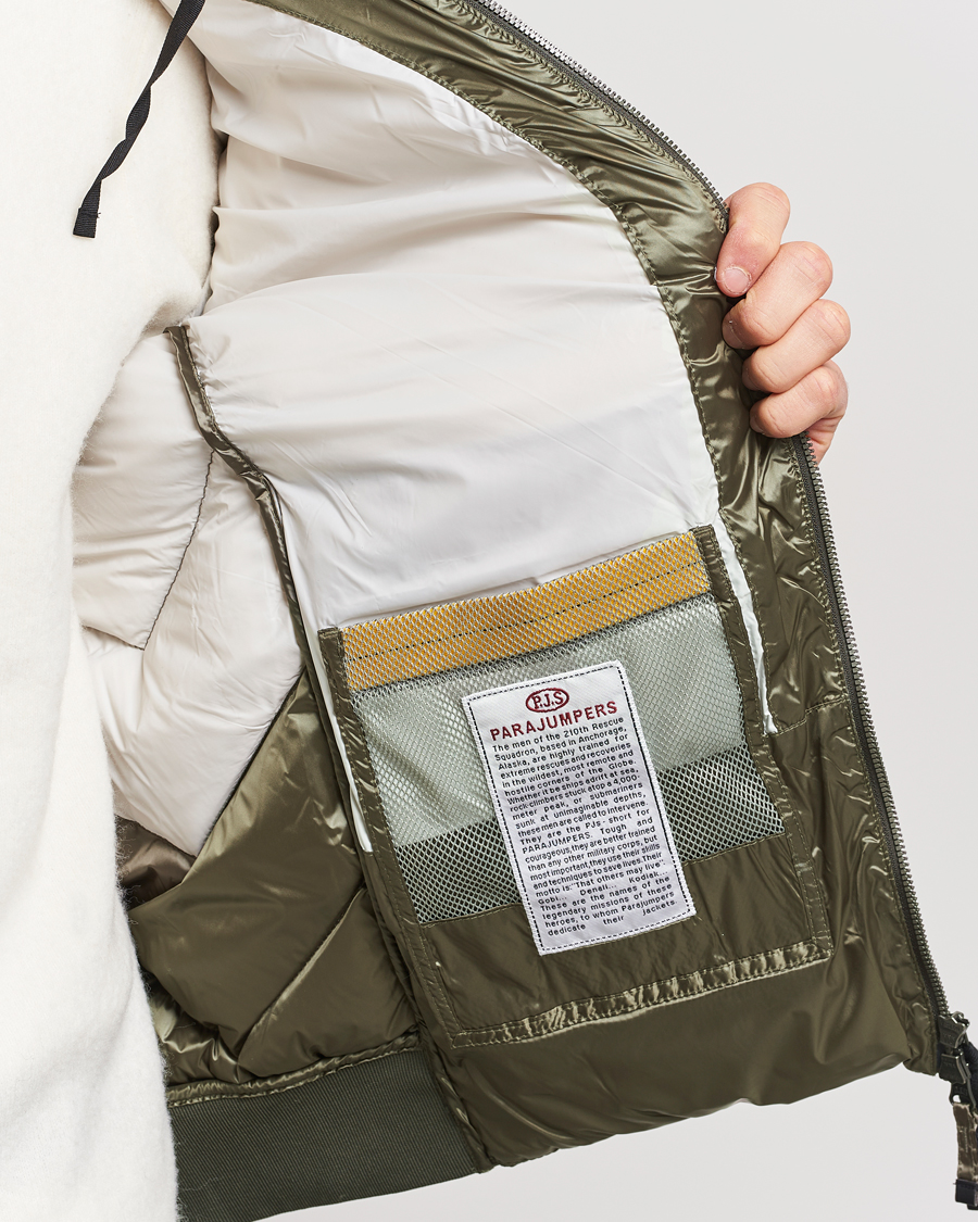 Hombres | Abrigos y chaquetas | Parajumpers | Pharrell Sheen High Gloss Jacket Toubre Green