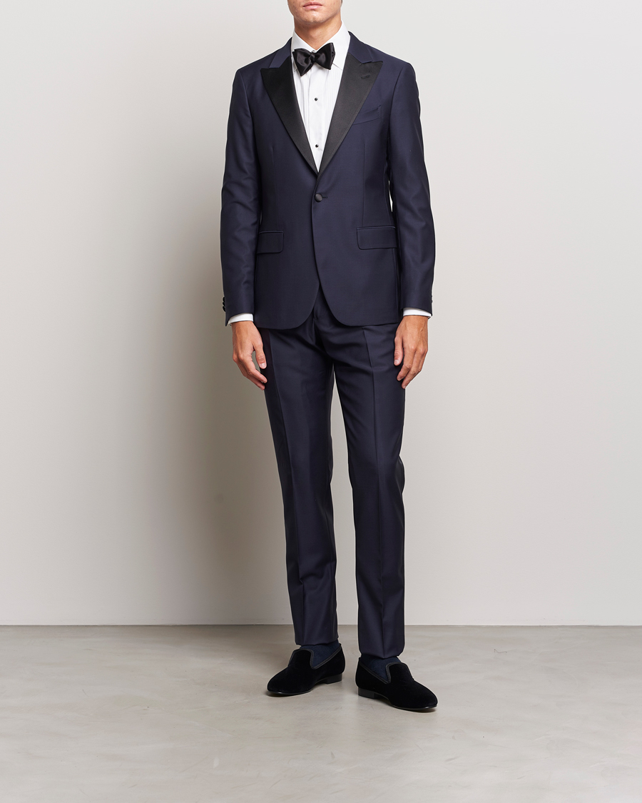 Hombres | Trajes | Boglioli | Milano Single Breasted Tuxedo Navy