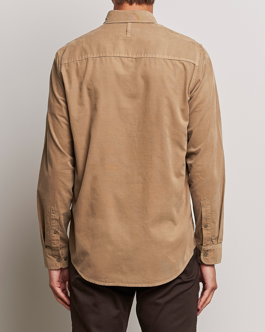 Hombres | Camisas | NN07 | Arne Baby Cord Shirt Shitake