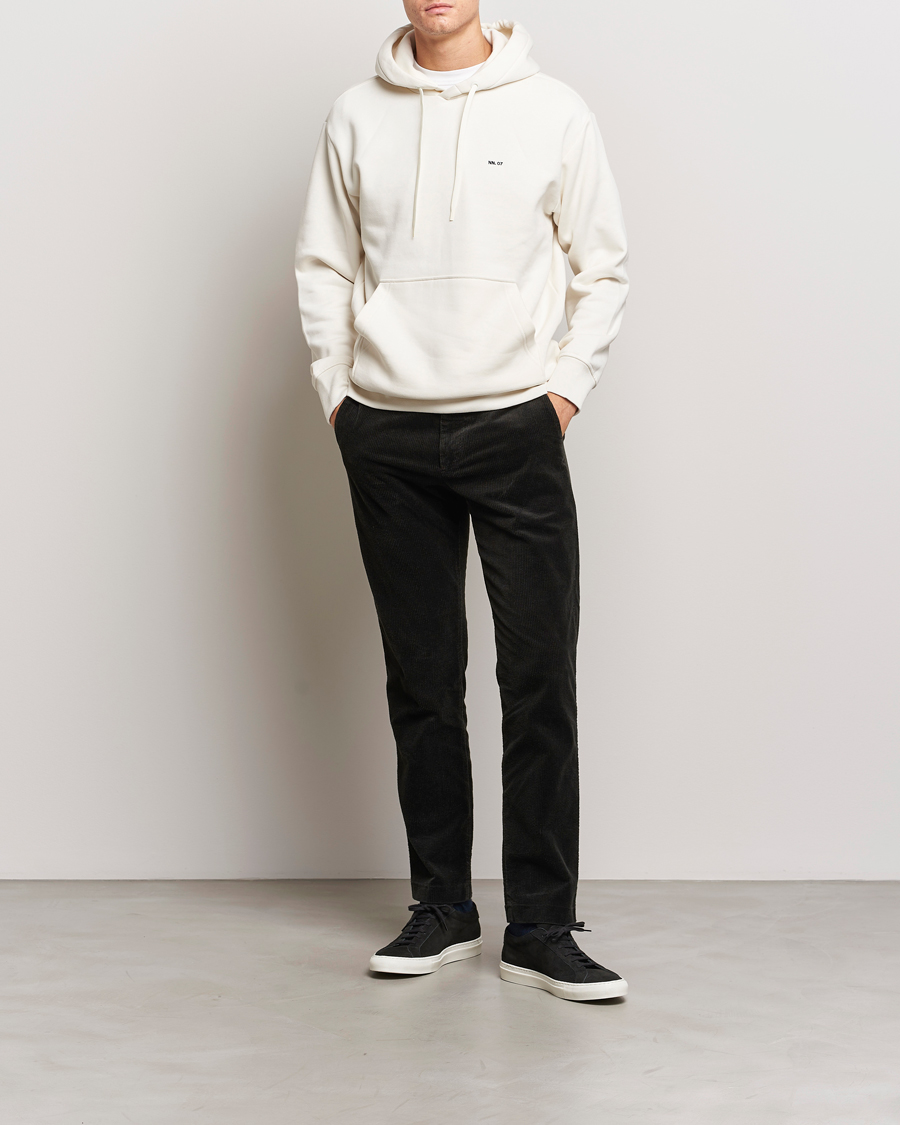 Hombres | Pantalones | NN07 | Theo Regular Fit Corduroy Chinos Dark Army
