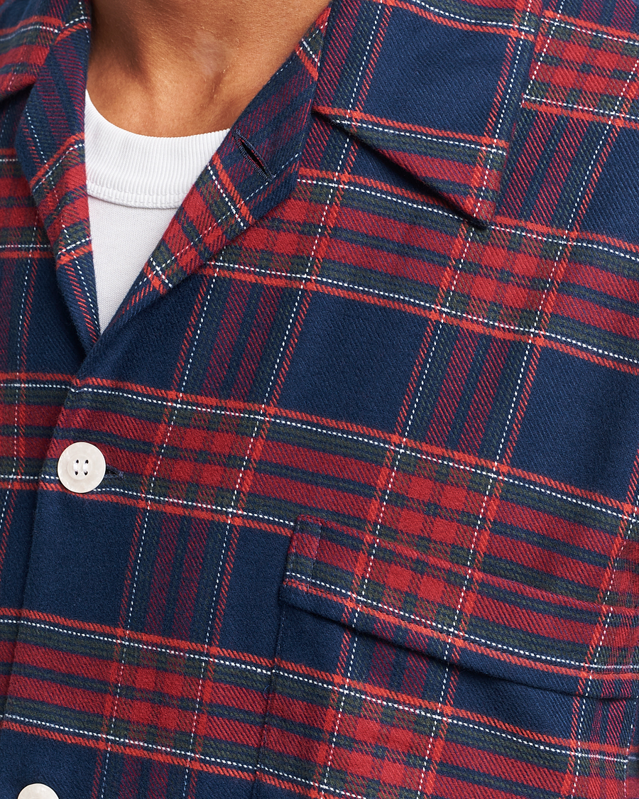 Hombres | Pijamas y batas | Derek Rose | Cotton Flannel Checked Pyjama Set Multi
