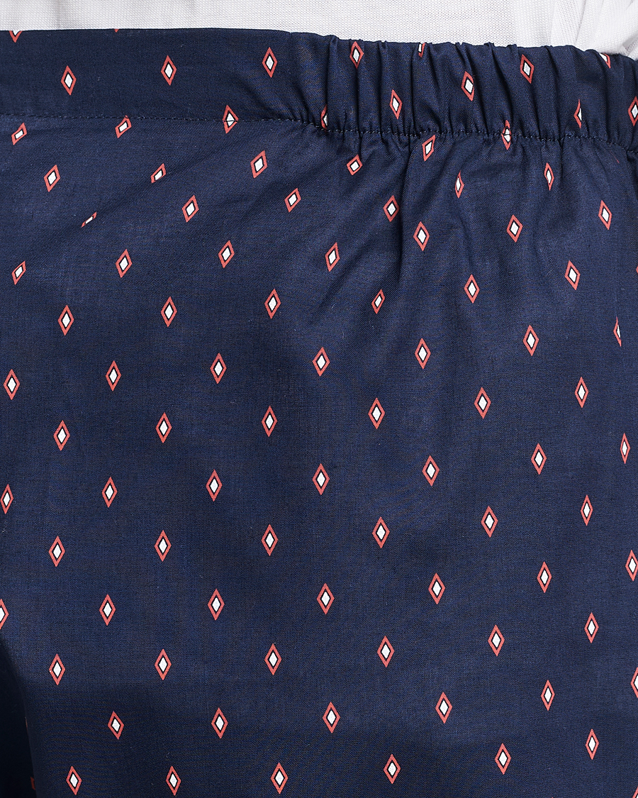 Hombres | Pijamas y batas | Derek Rose | Cotton Pyjama Set Navy