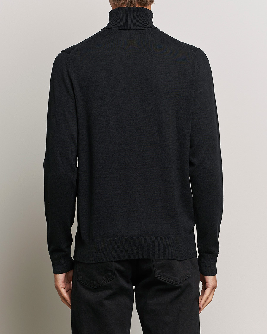 Hombres | Jerséis y prendas de punto | Fred Perry | Classic Rollnock Jumper Black