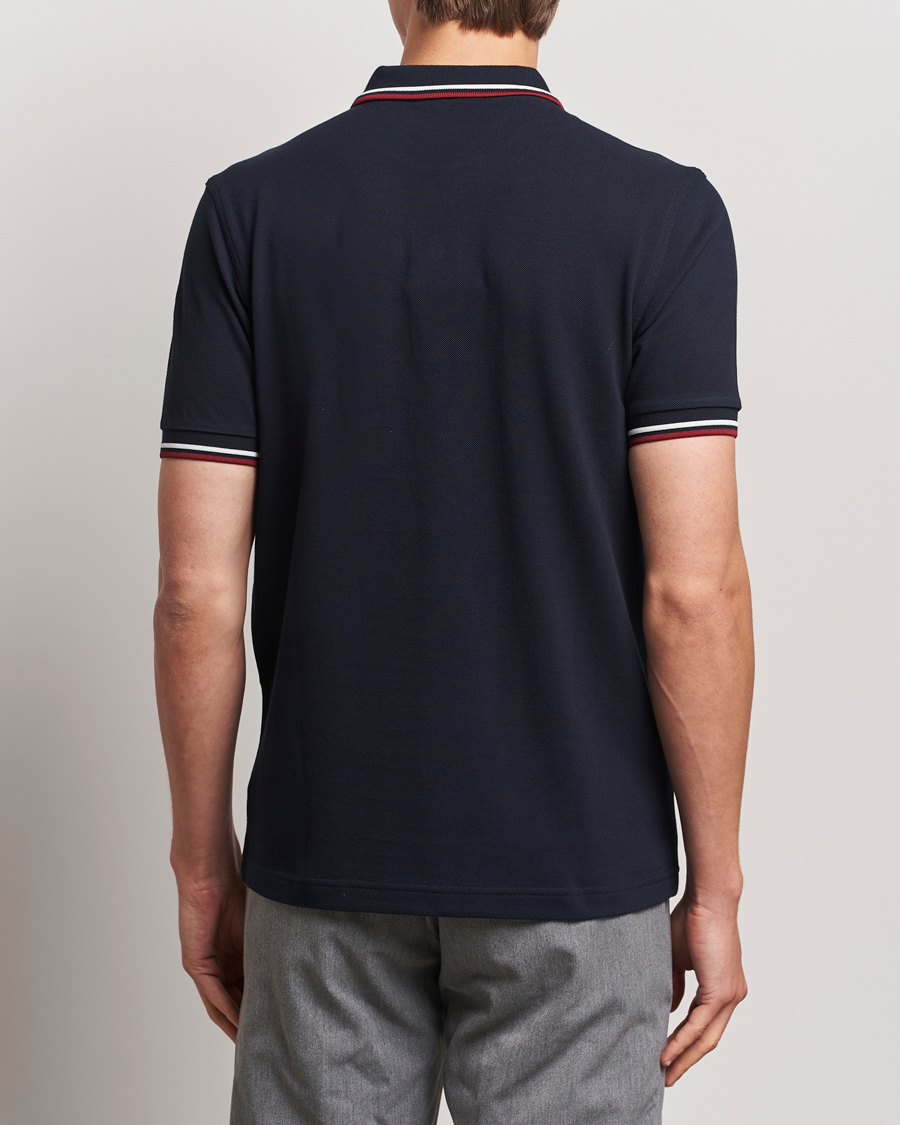 Hombres | Polos | Fred Perry | Twin Tipped Polo Shirt Navy