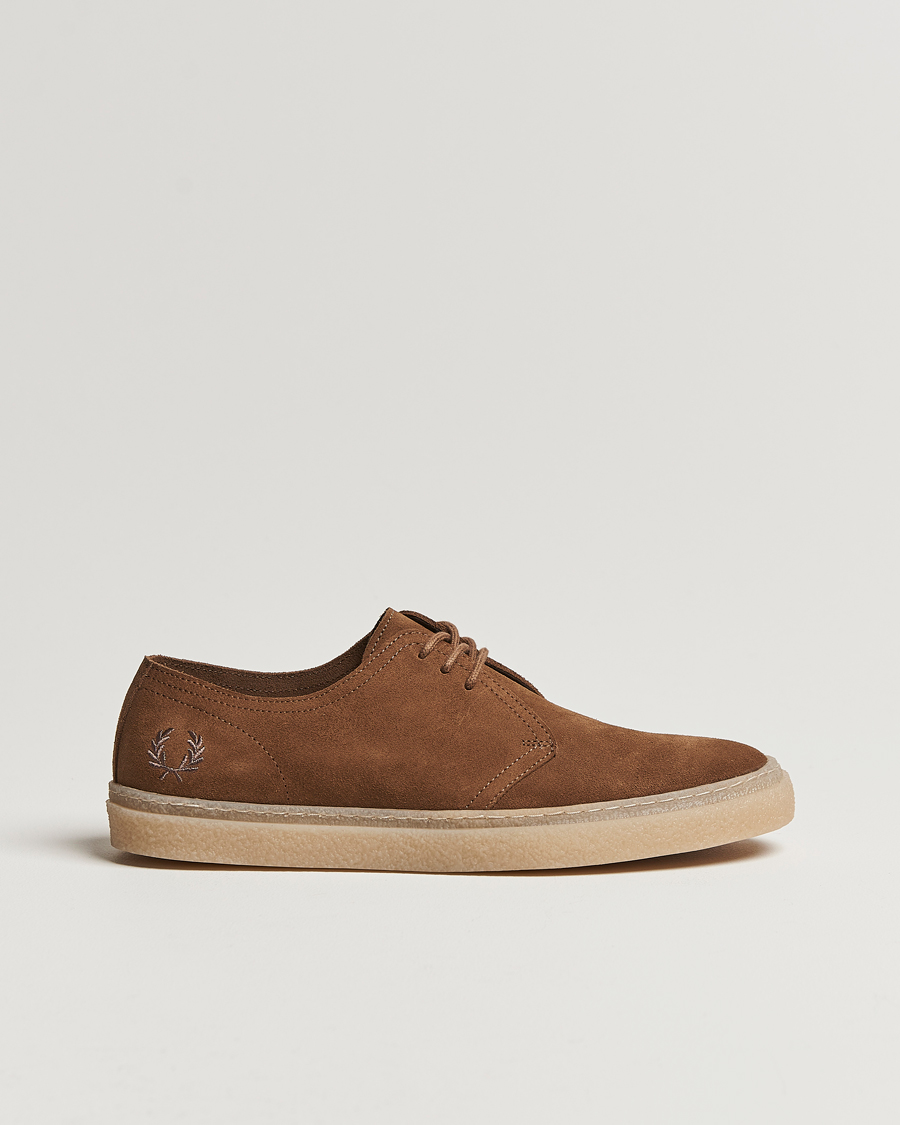Hombres | Fred Perry Linden Suede Derby Shaded Stone | Fred Perry | Linden Suede Derby Shaded Stone