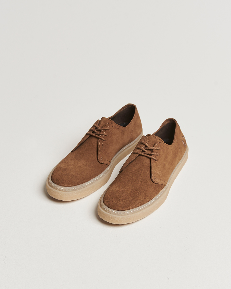 Hombres | Fred Perry Linden Suede Derby Shaded Stone | Fred Perry | Linden Suede Derby Shaded Stone