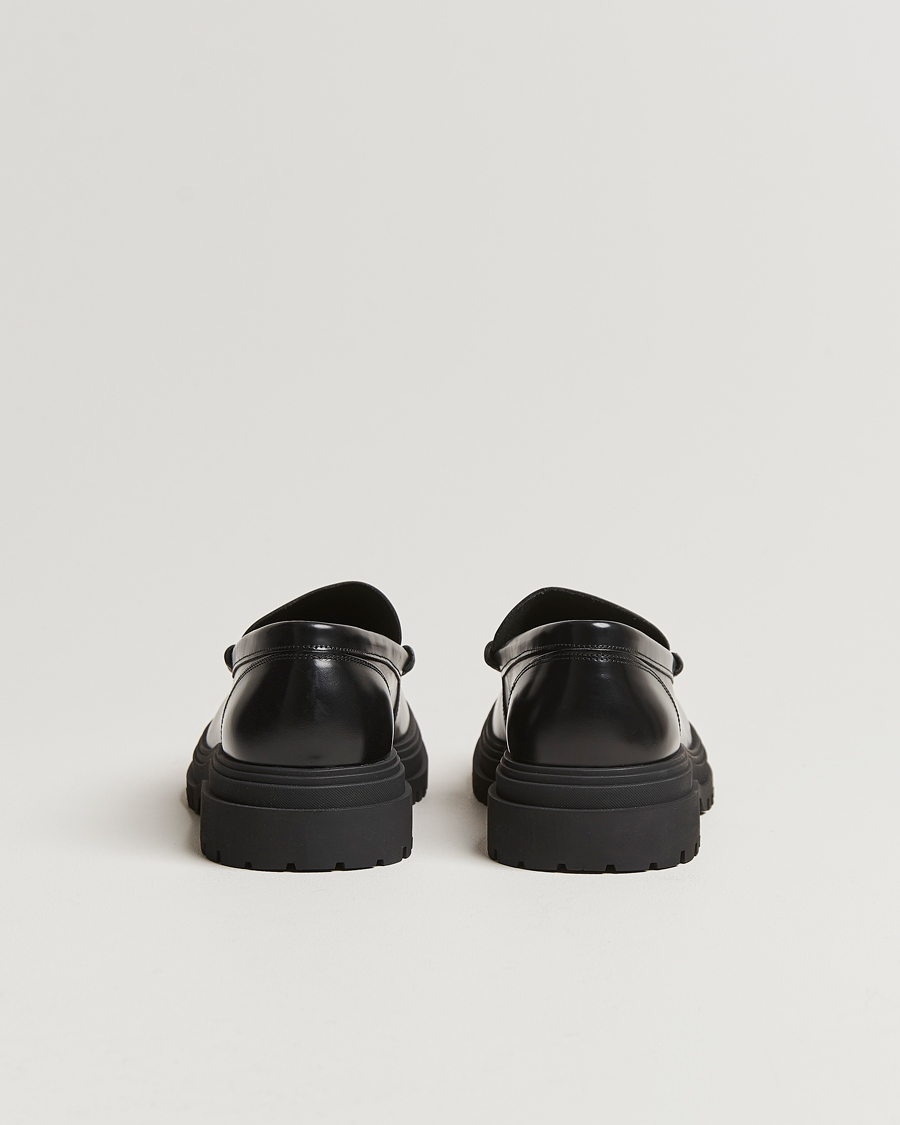 Hombres | Fred Perry FP Leather Loafer Black | Fred Perry | FP Leather Loafer Black