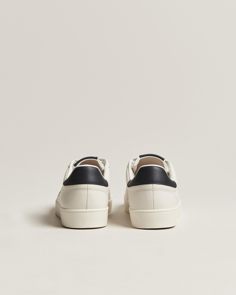 Hombres | Zapatillas | Fred Perry | Spencer Leather Sneakers Porcelain/Navy