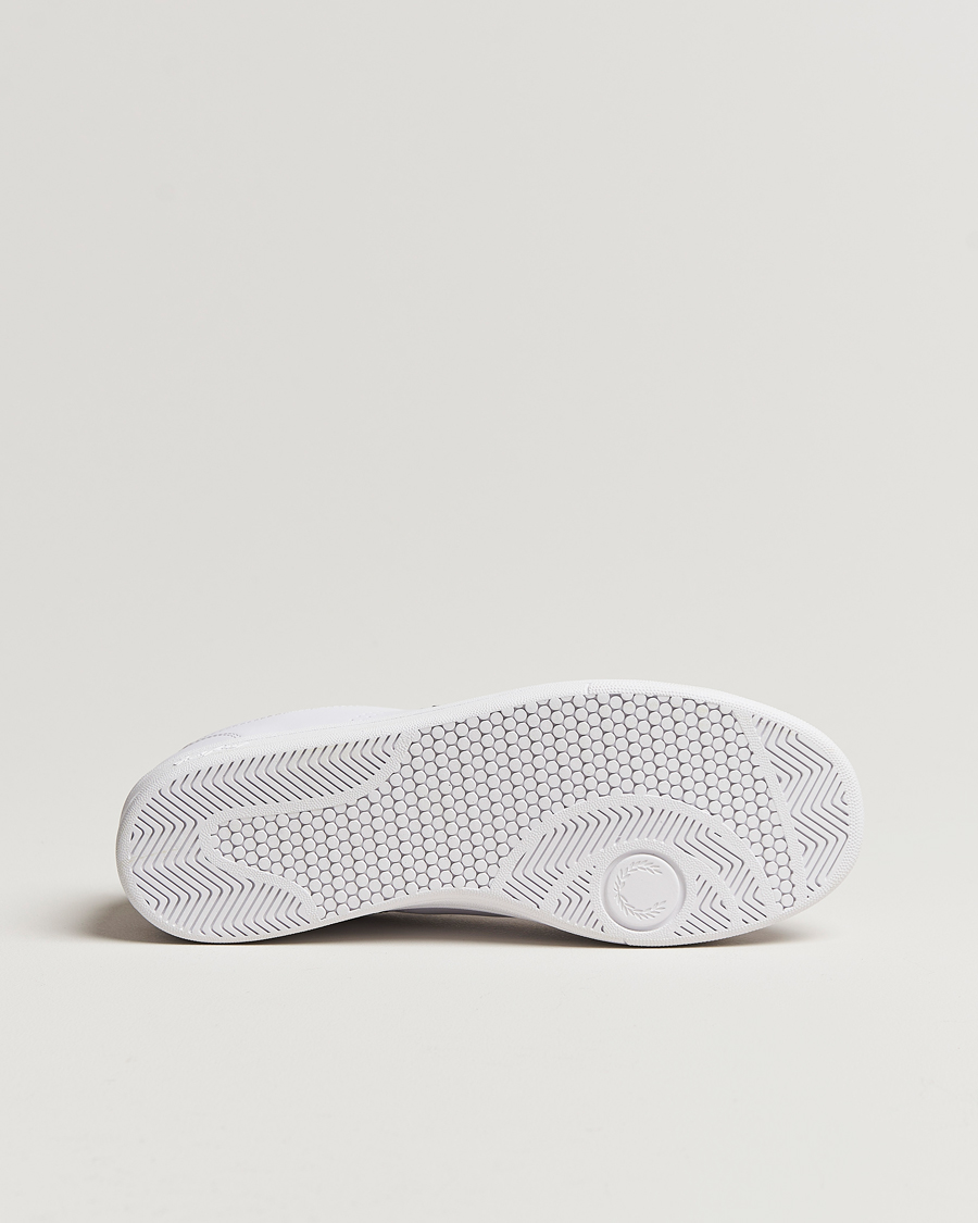 Hombres | Zapatillas | Fred Perry | B721 Leather Sneakers White/Navy