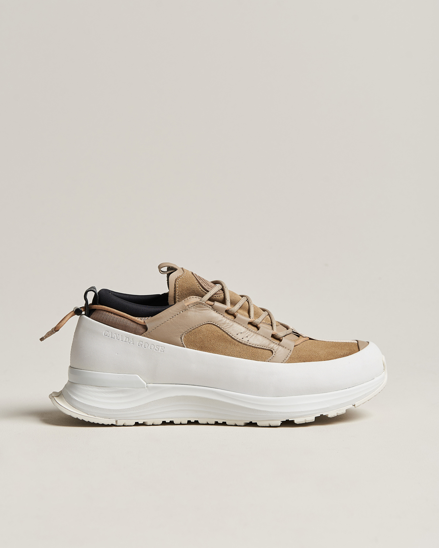 Hombres | Canada Goose Glacier Trail Sneaker Tan/White | Canada Goose | Glacier Trail Sneaker Tan/White