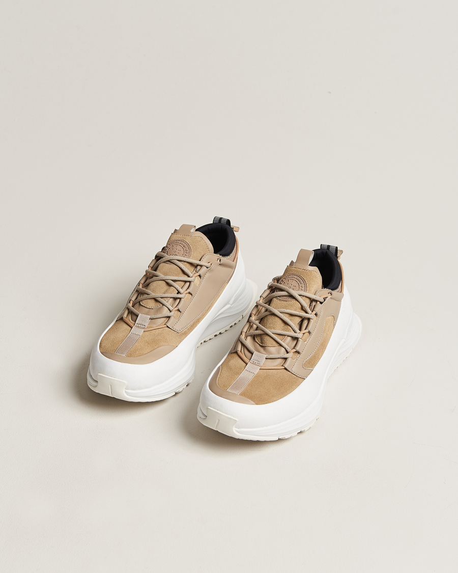 Hombres | Zapatos de ante | Canada Goose | Glacier Trail Sneaker Tan/White