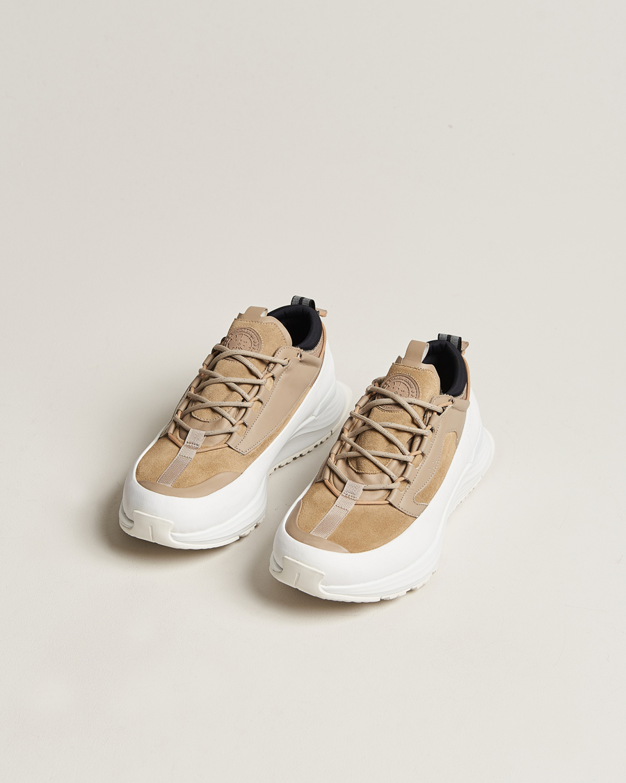 Hombres | Canada Goose Glacier Trail Sneaker Tan/White | Canada Goose | Glacier Trail Sneaker Tan/White