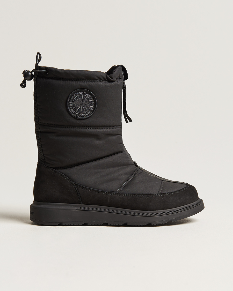 Hombres | Canada Goose Crofton Fold Down Puffer Boot Black | Canada Goose | Crofton Fold Down Puffer Boot Black