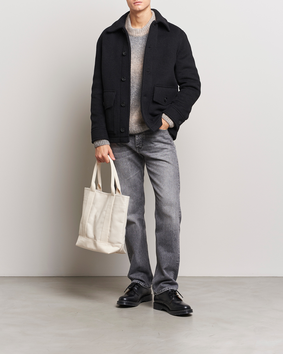 Hombres | Abrigos y chaquetas | GANT | Short Wool Jacket Black