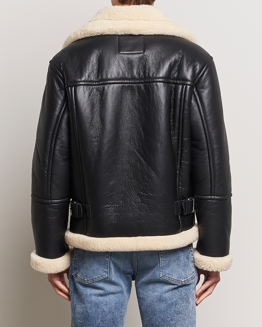 Hombres | Abrigos y chaquetas | Gant | Heavy Shearling Jacket Black