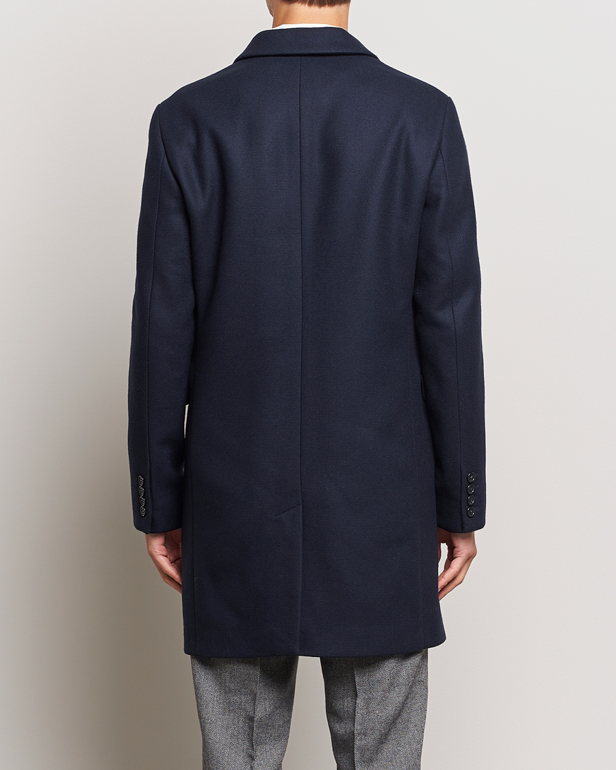 Hombres | Abrigos y chaquetas | GANT | Tailored Wool Coat Night Blue