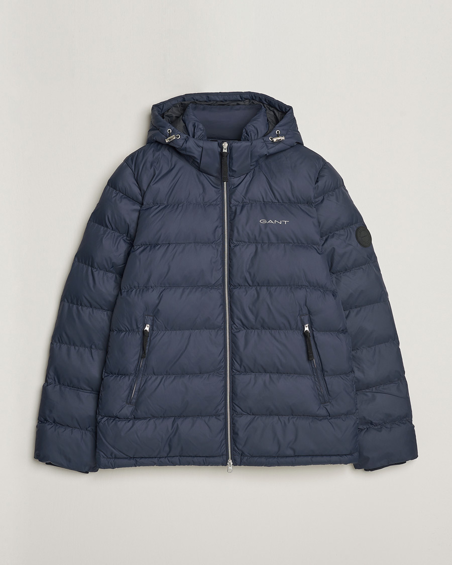 Hombres | Abrigos y chaquetas | GANT | The Active Cloud Jacket Evening Blue