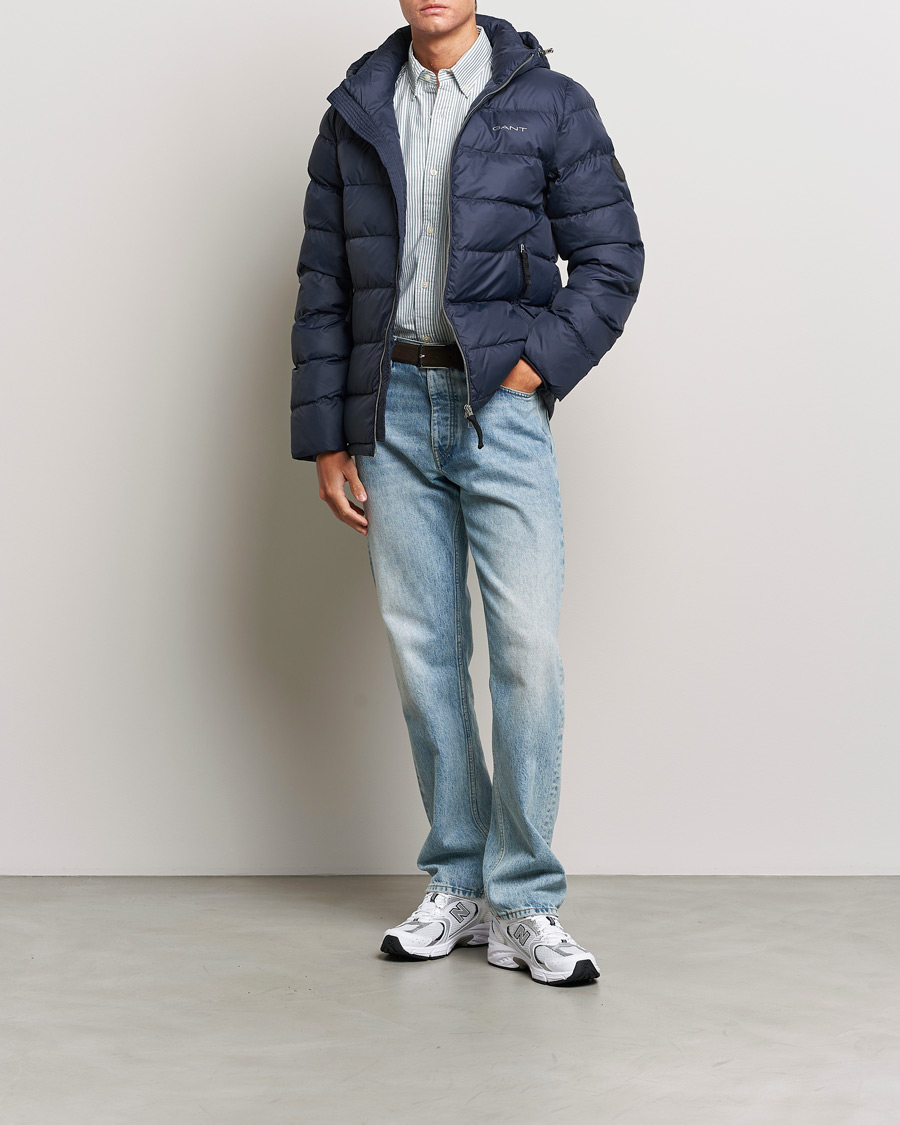 Hombres | Abrigos y chaquetas | GANT | The Active Cloud Jacket Evening Blue
