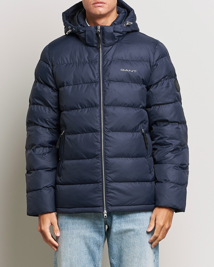 Hombres | Abrigos y chaquetas | GANT | The Active Cloud Jacket Evening Blue