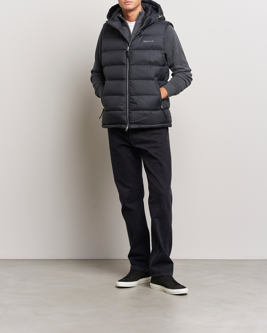 Hombres | Abrigos y chaquetas | GANT | The Active Cloud Vest Black