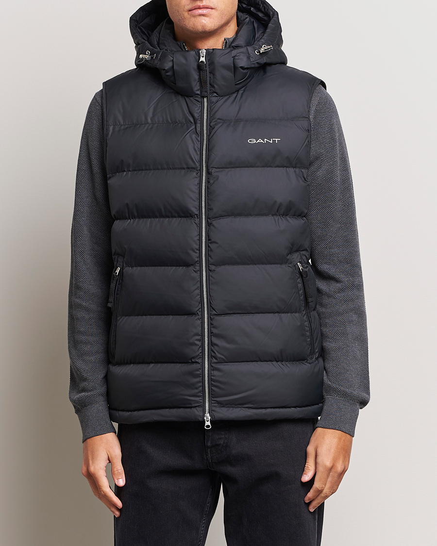 Hombres | Abrigos y chaquetas | GANT | The Active Cloud Vest Black