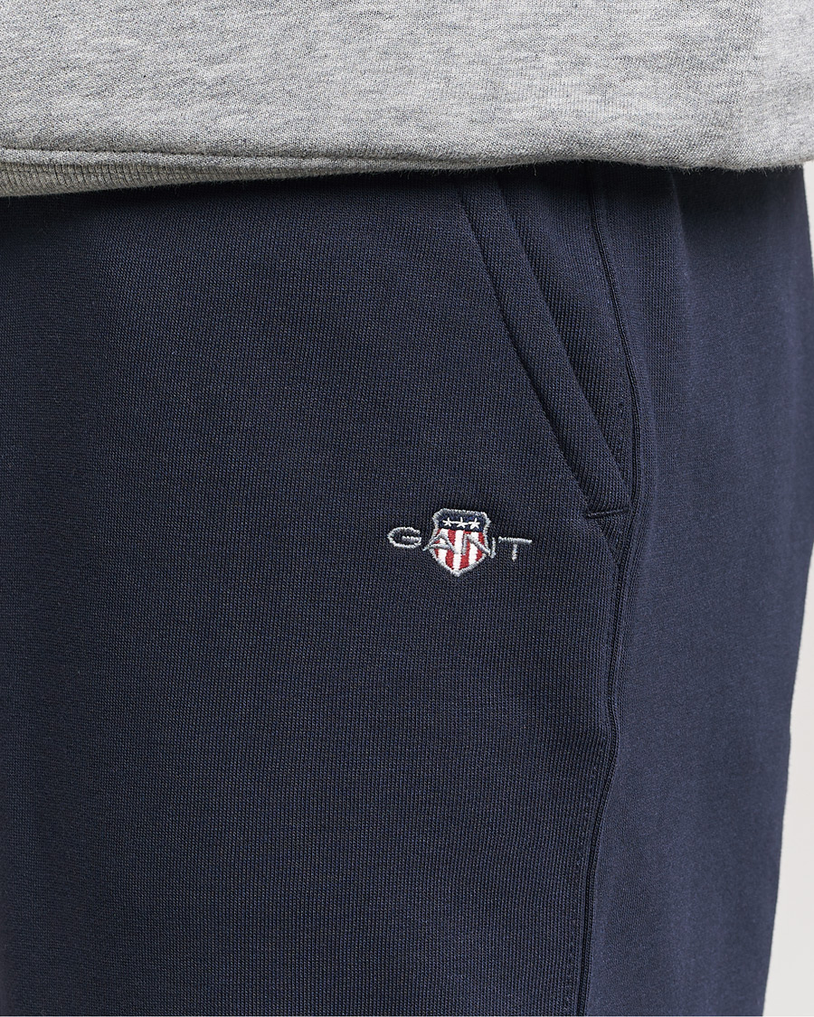 Hombres | Pantalones | Gant | Original Sweatpant Evening Blue