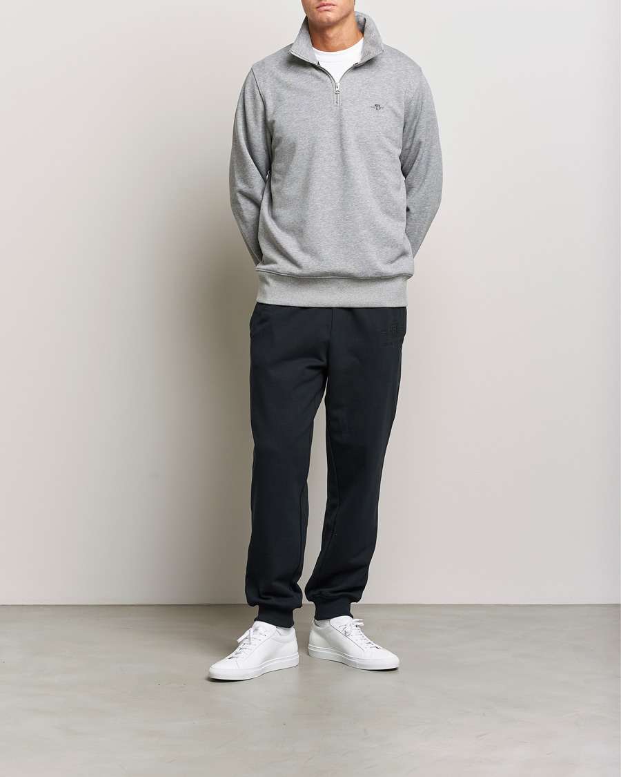 Hombres | Pantalones | GANT | Archive Shield Sweatpants Black
