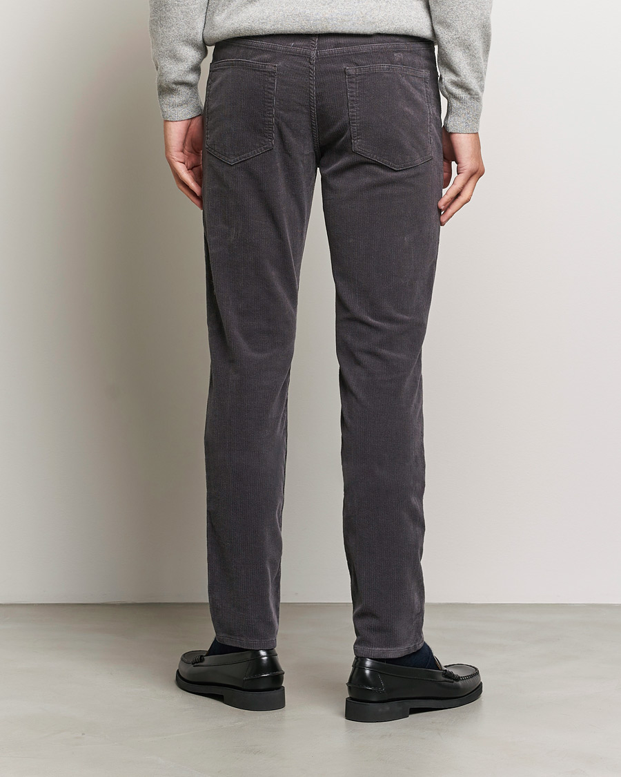 Hombres | Pantalones | GANT | Cord 5-Pocket Jeans Antracite