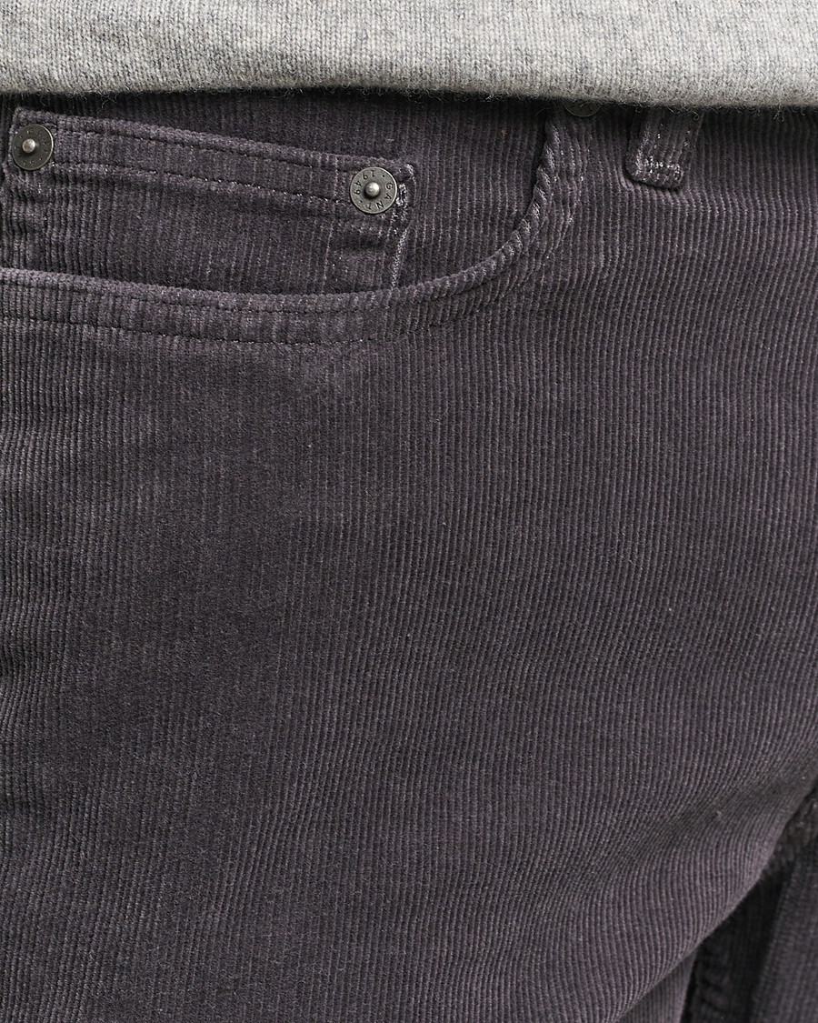 Hombres | Pantalones | GANT | Cord 5-Pocket Jeans Antracite