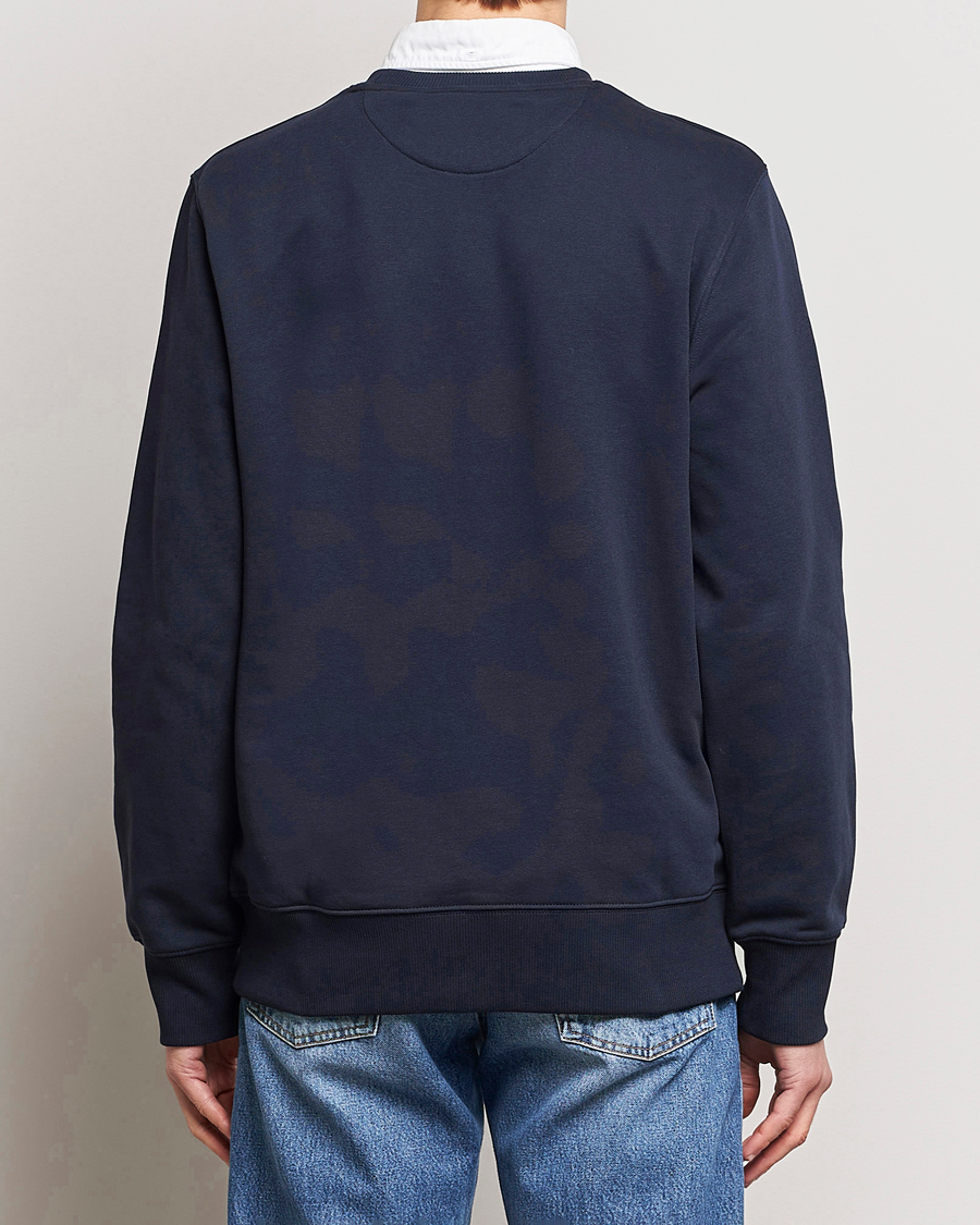Hombres | Jerséis y prendas de punto | Gant | Original Crew Neck Sweatshirt Evening Blue