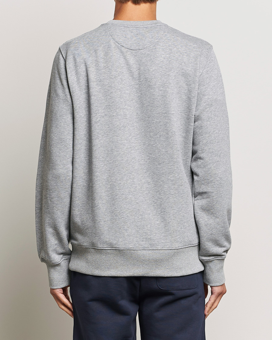 Hombres | Jerséis y prendas de punto | Gant | Original Crew Neck Sweatshirt Grey Melange