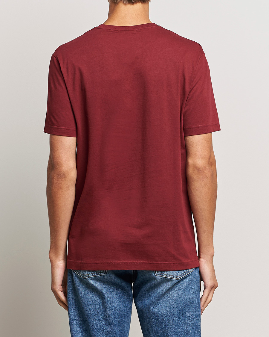 Hombres | Camisetas | GANT | The Original T-shirt Plumped Red