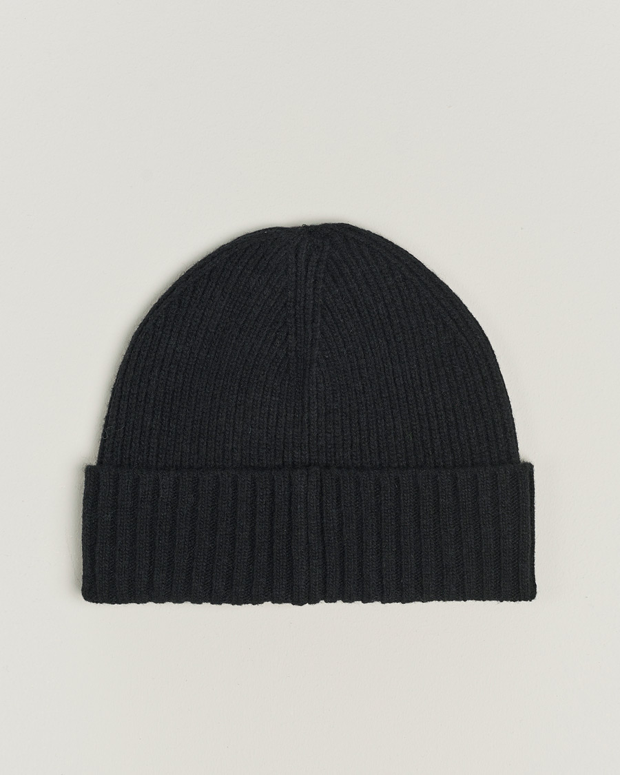 Hombres | Gorros | Gant | Wool Lined Beanie Black