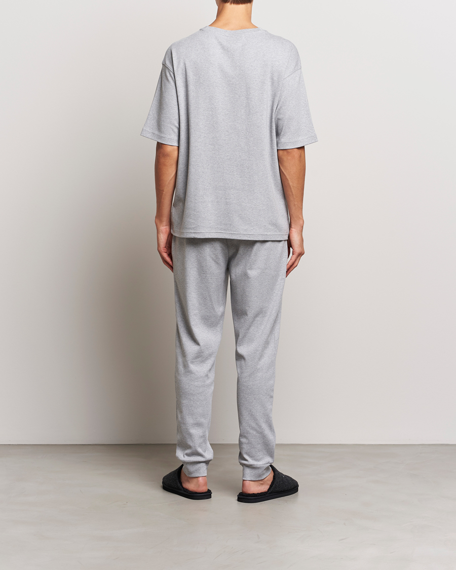 Hombres | Pijamas y batas | GANT | Premium Loungewear Set Grey Melange
