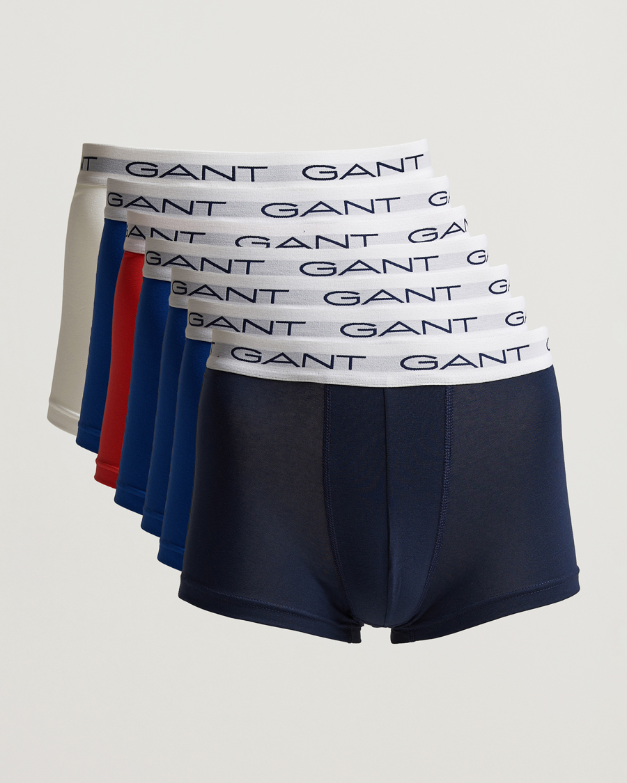 Hombres | Ropa interior y calcetines | GANT | 7-Pack Trunk Multi