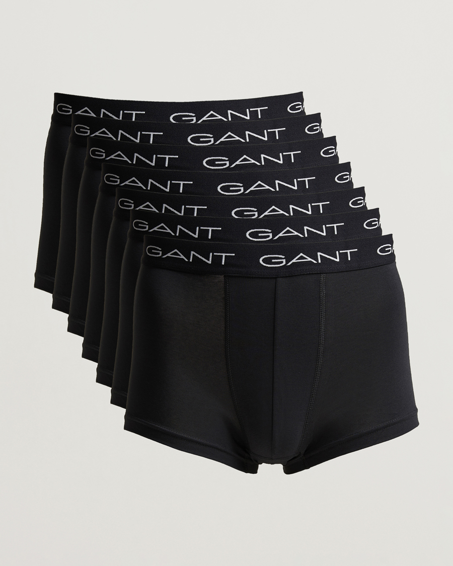 Hombres | Ropa interior y calcetines | Gant | 7-Pack Trunk Black