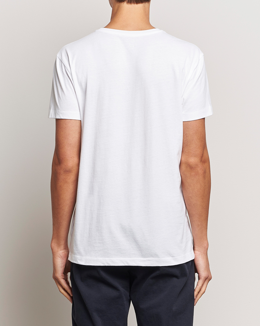 Hombres | Camisetas | GANT | 2-Pack Crew Neck T-Shirt Navy/White