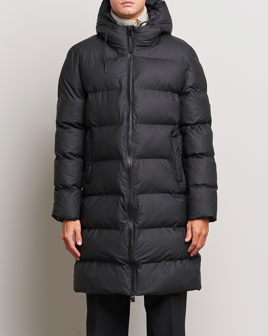 Hombres | Abrigos y chaquetas | RAINS | Alta Long Puffer Jacket Black