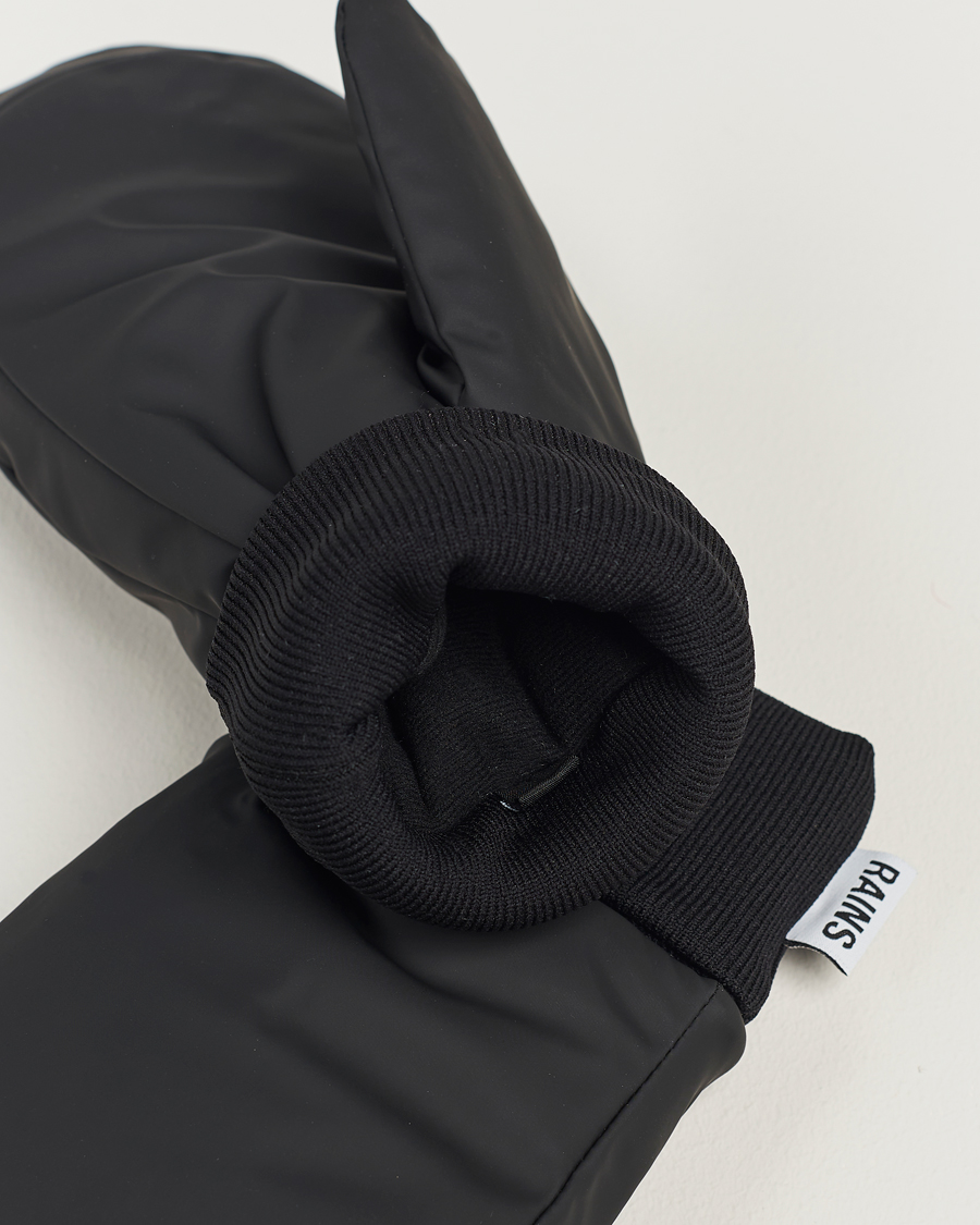 Hombres | RAINS Alta Puffer Mittens Black | RAINS | Alta Puffer Mittens Black