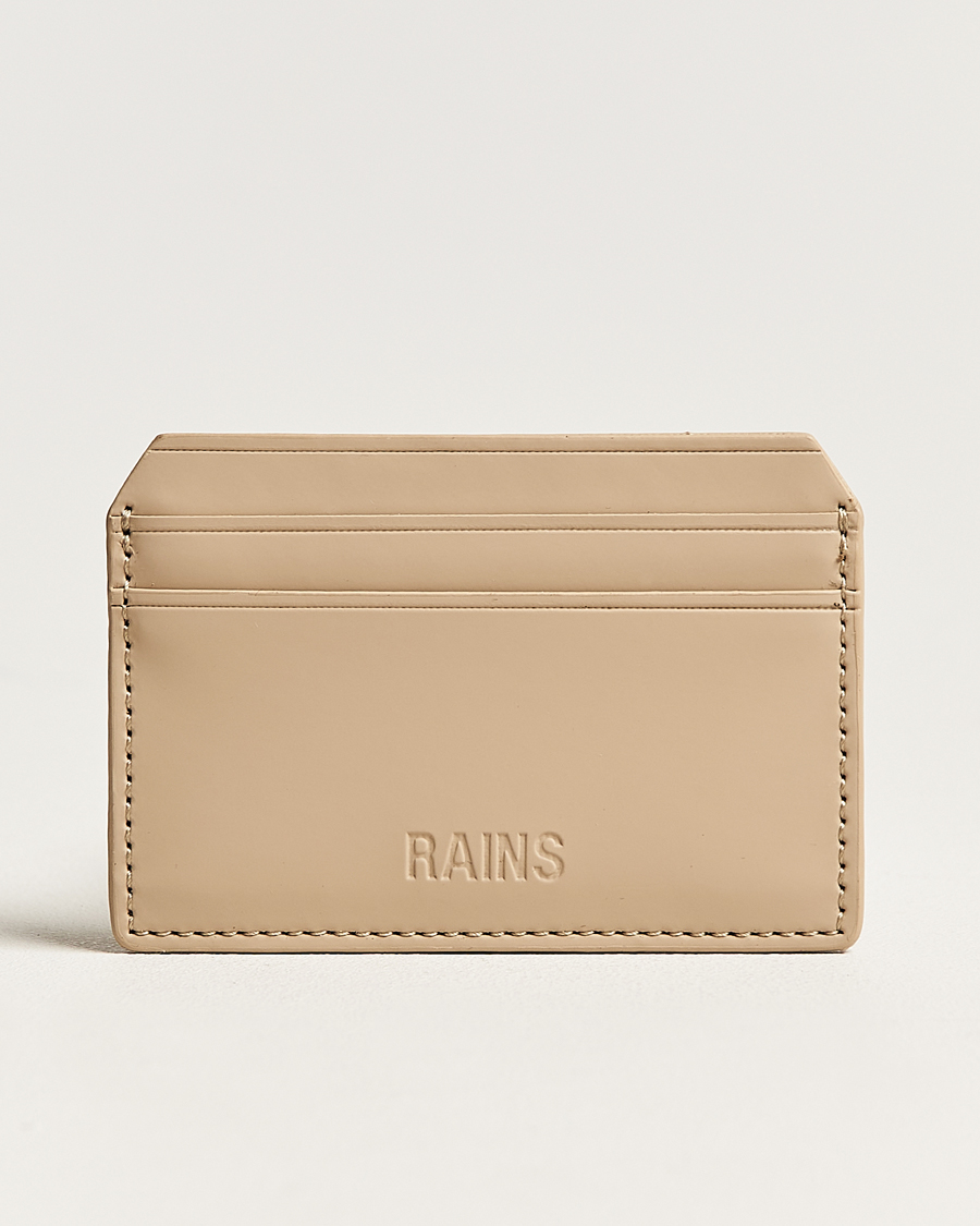 Hombres | RAINS Card Holder Sand | RAINS | Card Holder Sand