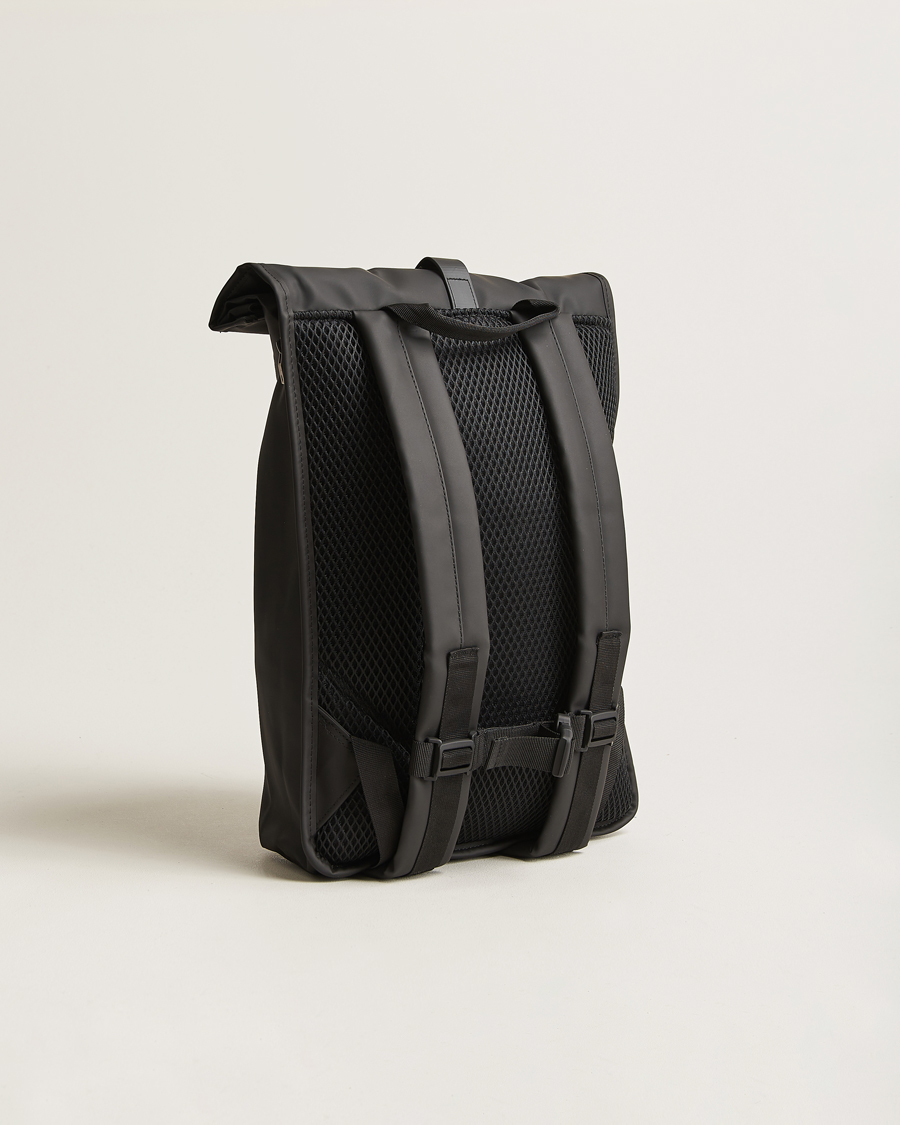 Hombres | Bolsos | RAINS | Rolltop Rucksack Black
