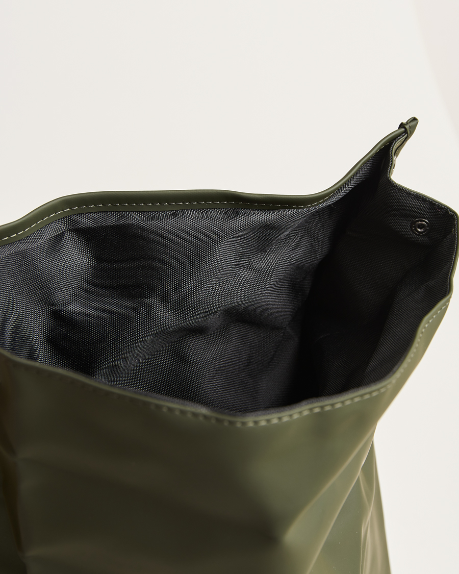 Hombres | Bolsos | RAINS | Rolltop Rucksack Green