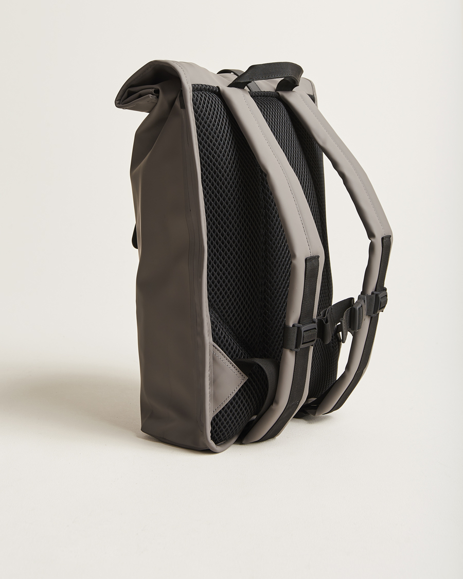 Hombres | RAINS Rolltop Rucksack Grey | RAINS | Rolltop Rucksack Grey