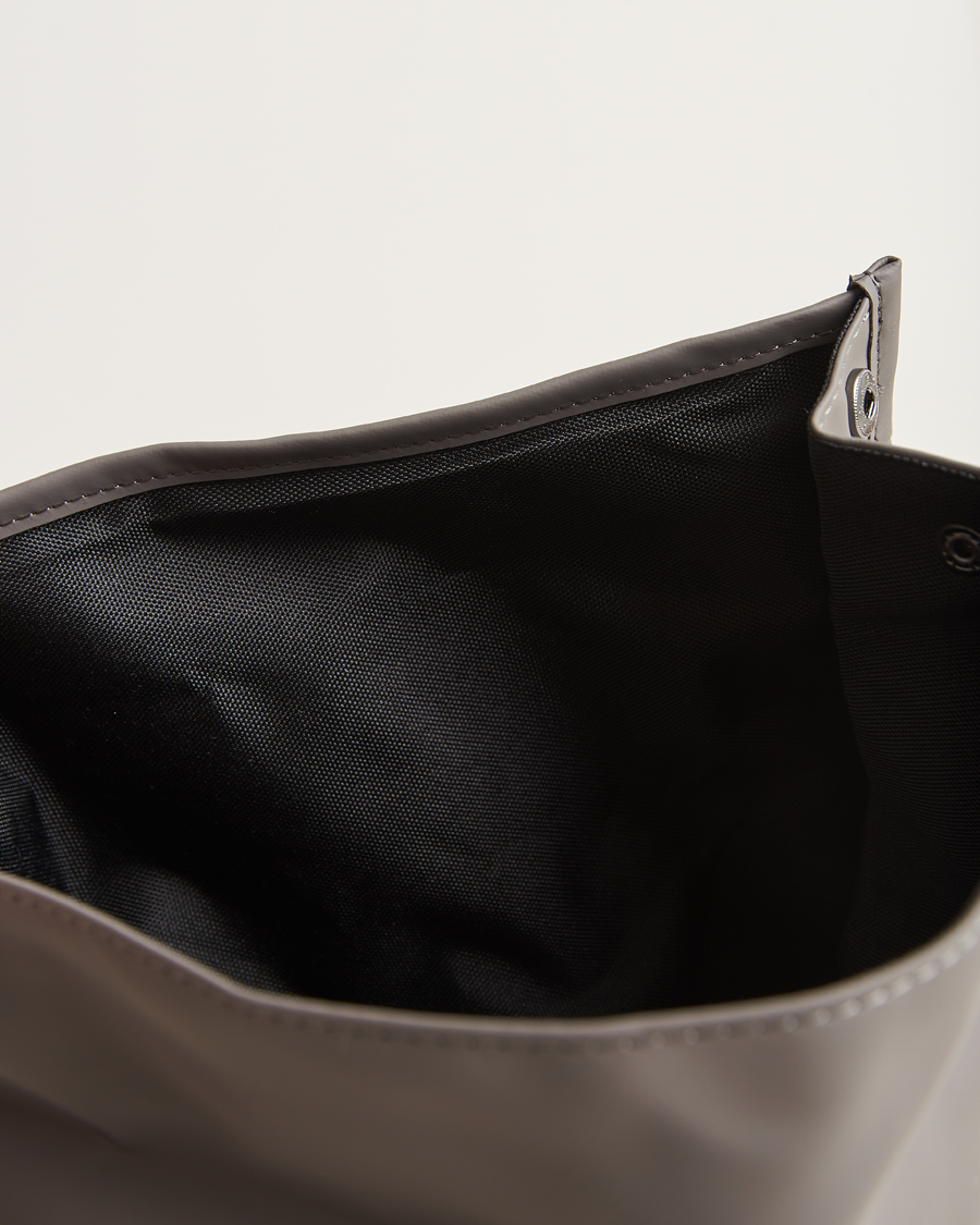 Hombres | RAINS Rolltop Rucksack Grey | RAINS | Rolltop Rucksack Grey