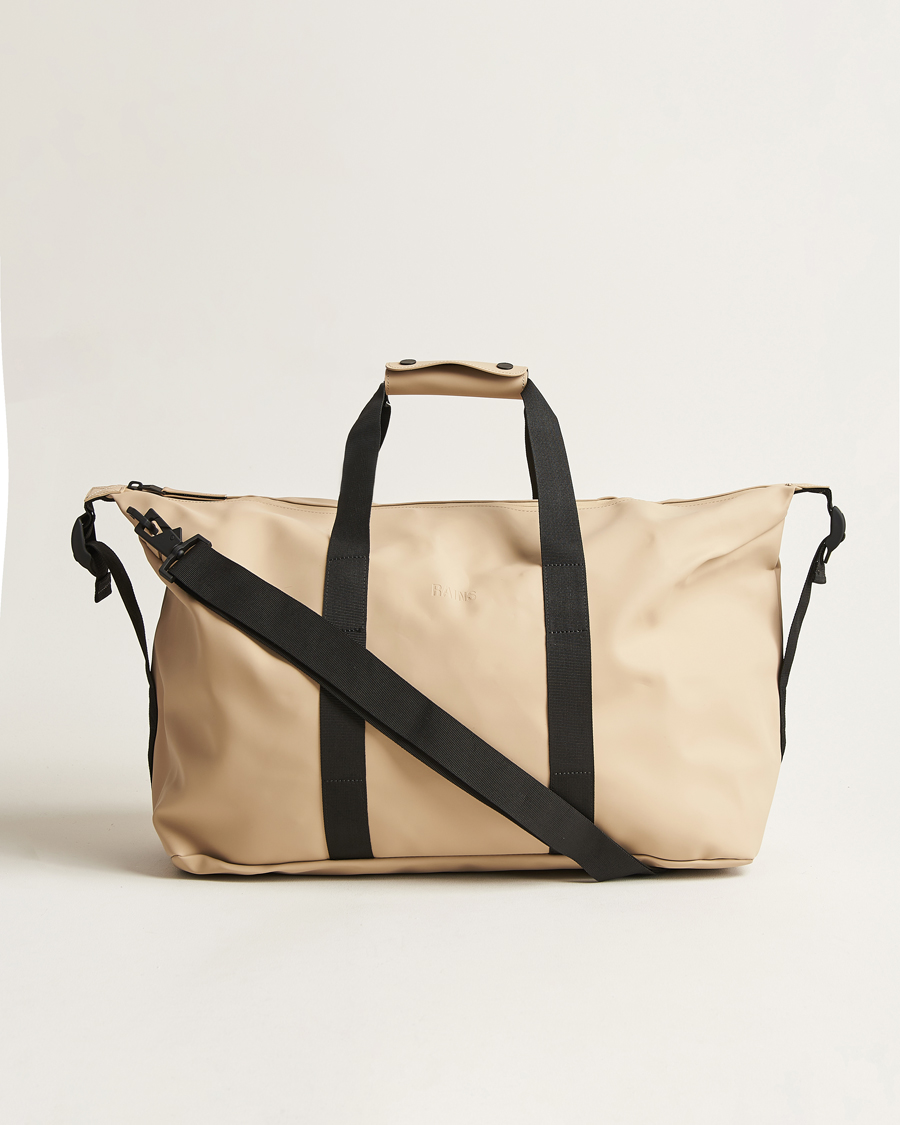 Hombres | RAINS Hilo Weekendbag Sand | RAINS | Hilo Weekendbag Sand